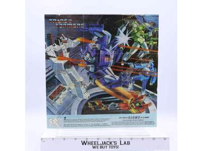 Trypticon Insert Poster Glow In The Dark 1986 G1 Transformers Vintage