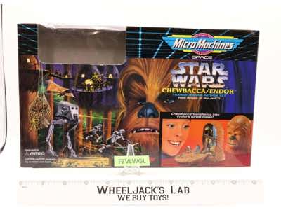 Chewbacca/Endor Transforming Action Playset Star Wars Micro Machines 1995 Galoob