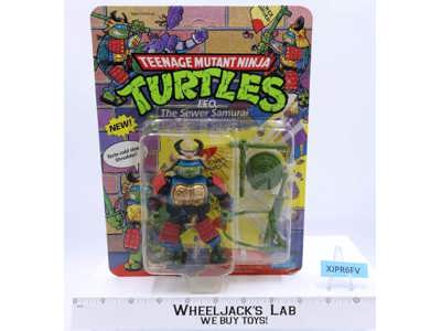 Leo the Sewer Samurai Teenage Mutant Ninja Turtles TMNT 1990 Playmates NEW MOSC