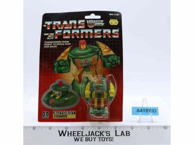 Cosmos MOSC NEW Sealed 1986 Vintage Hasbro G1 Transformers Action Figure