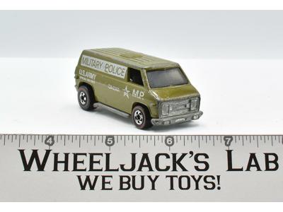 Military Police Hot Wheels Mattel 1974 Redline Vintage