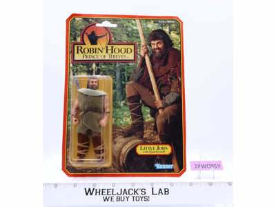 Little John Robin Hood Prince of Thieves 1991 Kenner Action Figure NEW MOSC