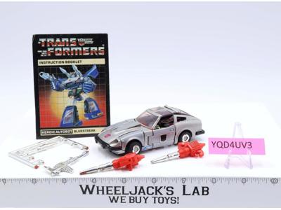 Bluestreak 100% Complete 1984 Vintage G1 Transformers Action Figure