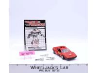 Overdrive 100% Complete 1985 Vintage Hasbro G1 Transformers Action Figure