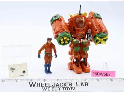 Wolf Bronski W/ Ground Assault E-Frame Complete Exo-Squad 1995 Playmates Figure