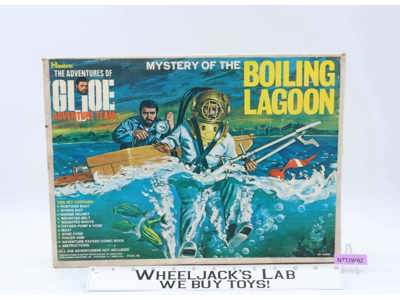 Mystery of the Boiling Lagoon (Sears) GI Joe Adventure Team 1973 12" Vintage