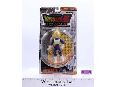 SS Vegeta Dragon Ball Z Saiyan Warriors 2006 Jakks Pacific NEW MOSC SEALED