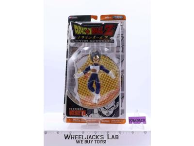Vegeta Dragon Ball Z Saiyan Warriors 2006 Jakks Pacific NEW MOSC SEALED