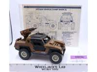 Vamp Mark II Attack Jeep GI Joe 1984 Hasbro Action Figure Vehicle