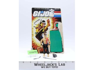 Quick Kick V1 100% Complete W/Card GI Joe 1985 Hasbro Vintage Action Figure