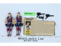Tomax & Xamot V1 100% Complete G.I. Joe 1985 Hasbro Vintage Action Figure