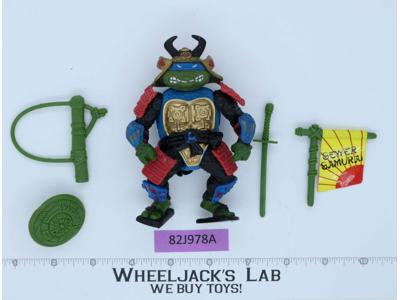 Sewer Samurai Leo 100% Complete Teenage Mutant Ninja Turtles TMNT Playmates 1990