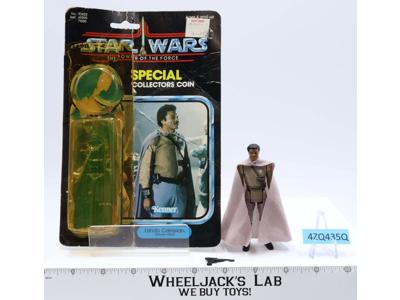 Lando Calrissian General Complete 92 Back Star Wars POTF 1985 Kenner NO REPRO
