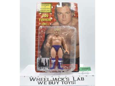 Greg Valentine Series 9 NEW MOSC 2000 Legends of Pro Wrestling Figures Toy Co.