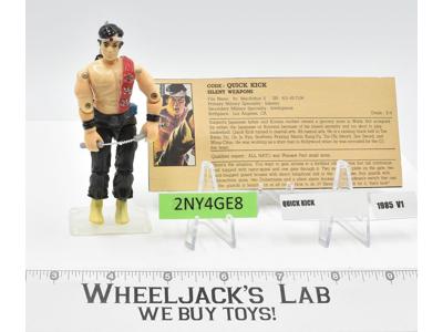 Quick Kick 100% Complete GI Joe 1993 Funskool India Action Figure