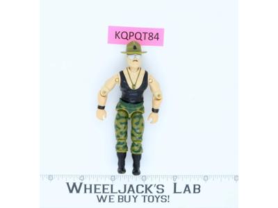 Sgt. Slaughter V2 G.I. Joe 1986 Hasbro Vintage Action Figure