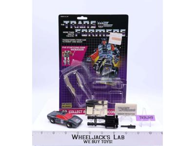 Wildrider 100% Complete W/CARDBACK &amp; BUBBLE 1986 G1 Transformers Vintage