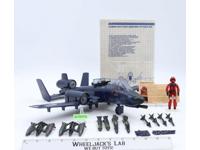 Cobra Rattler W/ Wild Weasel GI Joe 1984 Hasbro Vintage Action Figure Vehicle