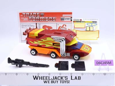 Rodimus Prime 100% Complete Hasbro REISSUE Commemorative Series VII Figure
