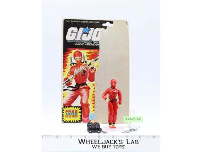 Jinx V1 100% Complete W/ Card 1987 G.I. Joe Hasbro Vintage Action Figure