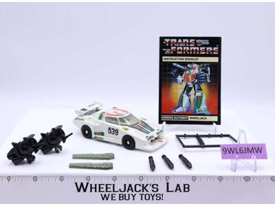 Wheeljack 100% Complete 1982 Autobot Vintage G1 Transformers Action Figure