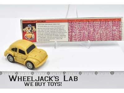 Goldbug 100% Complete NEAR MINT 1986 G1 Transformers Action Figure Vintage