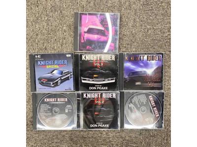 Lot of Knight Rider Soundtrack CDs