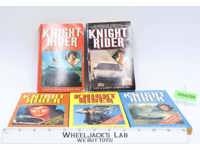 Lot of 5 Knight Rider Chapter Books by Glen A. Larson & Roger Hill