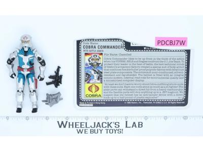 Cobra Commander V3 G.I. Joe 1987 Hasbro Vintage Action Figure