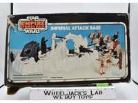 Hoth Imperial Attack Base 100% Complete W/Box 1980 Star Wars ESB Kenner Playset