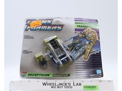 Roughstuff Transformers Micromasters 1988 Hasbro Action Figure NEW MOSC