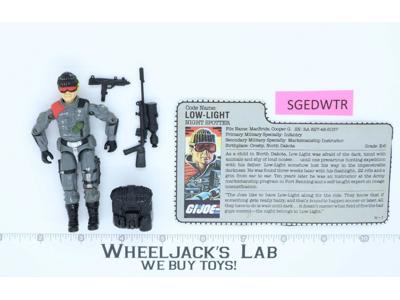 Low-Light V1 G.I. Joe 1986 Hasbro Vintage Action Figure