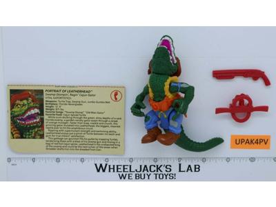 Leatherhead 100% Complete Teenage Mutant Ninja Turtle 1989 Vintage Playmates
