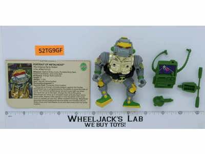 Metalhead 100% Complete Teenage Mutant Ninja Turtles TMNT 1989 Playmates