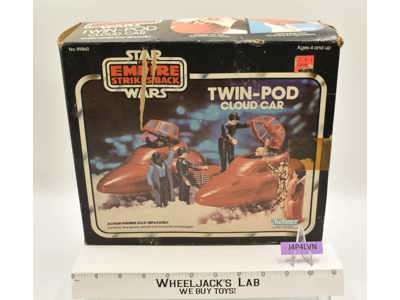 Twin Pod Cloud Car 100% Complete W/Box Star Wars ESB 1980 Kenner Figure Vehicle