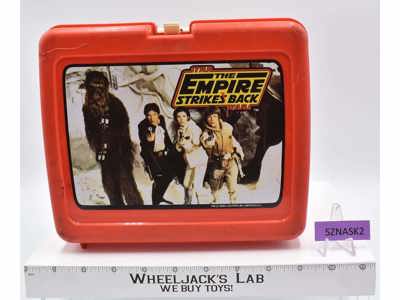 Luke Leia Han Chewbacca Star Wars ESB 1980 Thermos Plastic Lunchbox