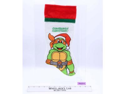 Michaelangelo Christmas Stocking Teenage Mutant Ninja Turtle TMNT 1990 Mirage