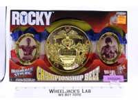 Rocky Championship Belt 2006 Jakks Pacific Action Figure Set NEW MISB