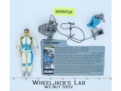 Countdown V1 100% Complete 1989 G.I. Joe Hasbro Vintage Action Figure
