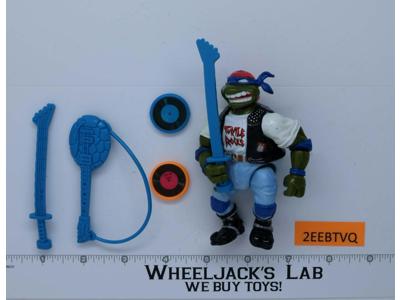 Classic Rocker Leo 100% Complete Teenage Mutant Ninja Turtle 1991 Playmates