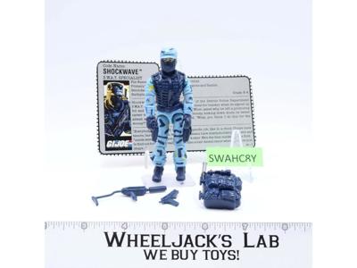Shockwave V1 100% Complete G.I. Joe 1988 Hasbro Vintage Action Figure