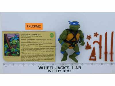 Leonardo HARD HEAD 100% Complete Teenage Mutant Ninja Turtle 1988 Playmates