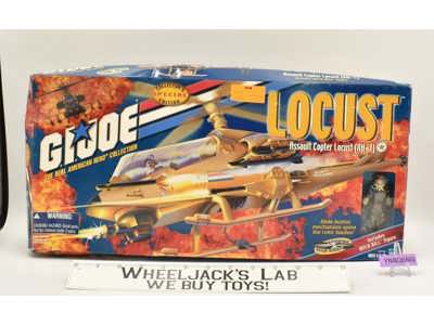 LOCUT Assault Copter XH-1 GI Joe Collector's Edition 2000 Hasbro NEW MISB SEALED