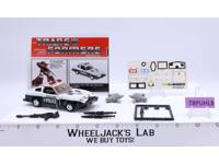 Prowl Commemorative Series IV Hasbro Reissue Transformers 100% Complete Figure