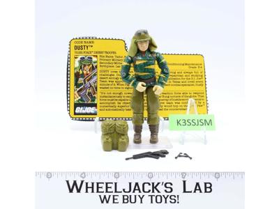 Dusty V2 1988 100% Complete G.I. Joe Hasbro Vintage Action Figure