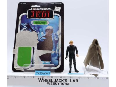Luke Skywalker Jedi 100% Complete 65 Back-A Star Wars ROTJ 1983 Kenner NO REPRO