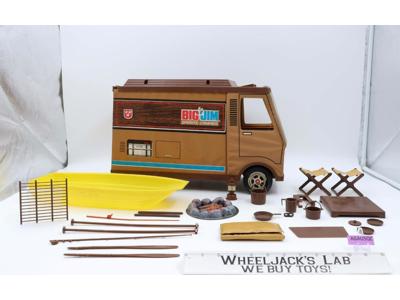 Sports Camper W/Boat Big Jim 1972 Mattel Vintage Action Figure Vehicle