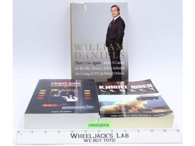 Lot of 3 Knight Rider Books Companion Guide William Daniels