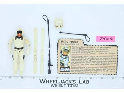 Snow Job V1 100% Complete G.I. Joe 1983 Hasbro Vintage Action Figure