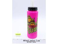 Pink Water Bottle Teenage Mutant Ninja Turtles 1988 Mirage Studios